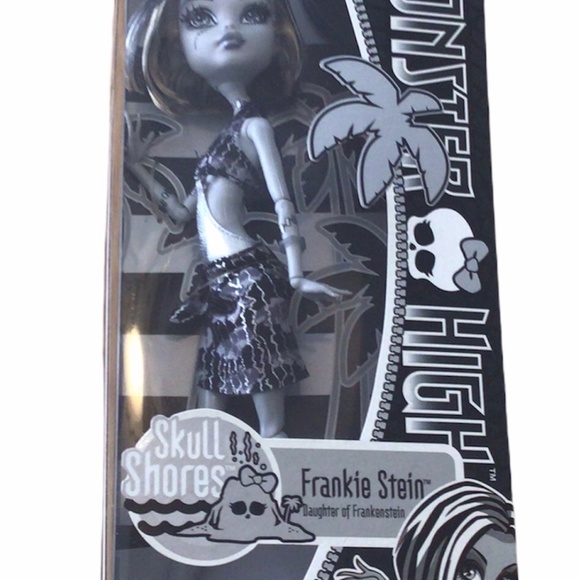 Mattel Other - New Doll Monster High Skulls Shores Frankie Stein